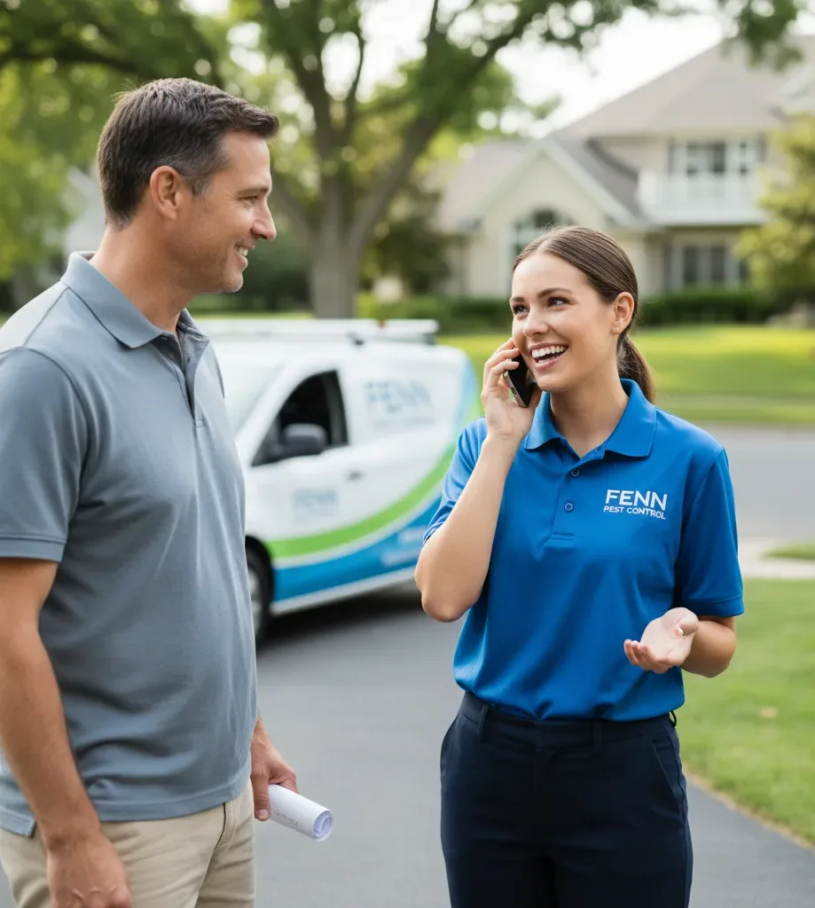 Fenn Pest Control customer support in Loving